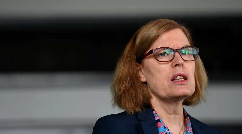 NSW Chief Health Officer Dr Kerry Chant says monkeypox is not easily transmissible between people. 