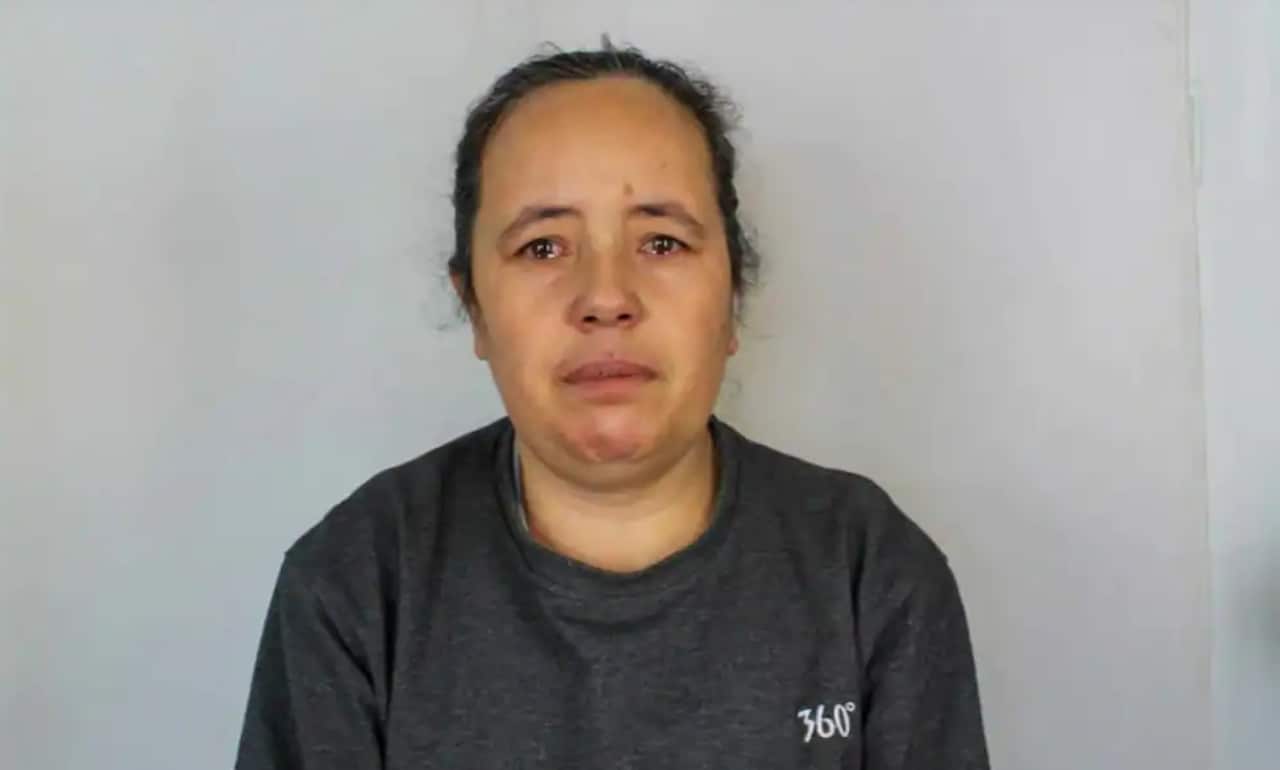 The photograph of Uyghur detainee, Hawagul Tewekkul, is one of thousands leaked to the BBC