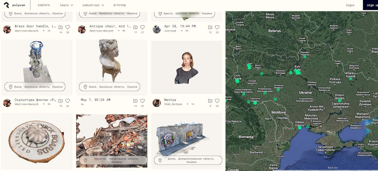 Backup Ukraine website