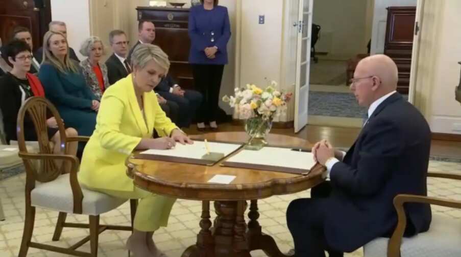 Tanya Plibersek has been moved from the portfolios of education and women to environment and water in the new cabinet.