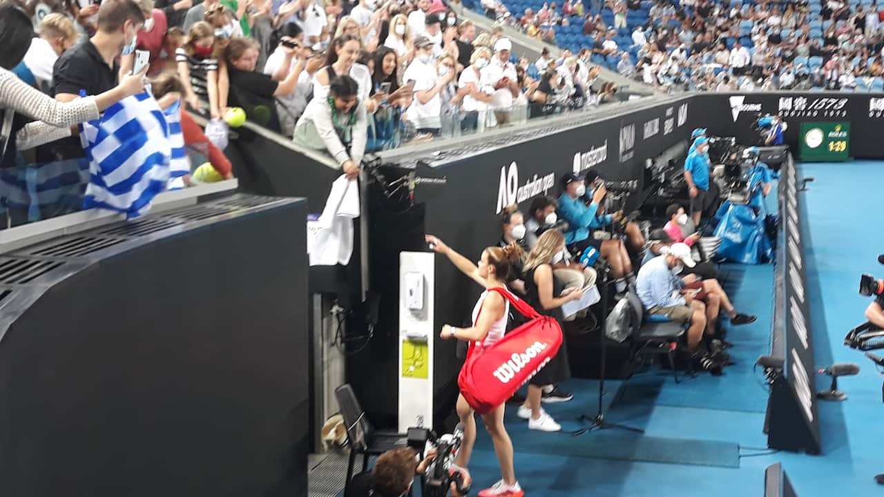 Greeks at the 2022 Australian Open. 