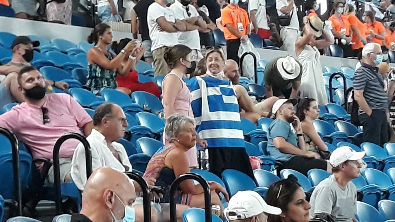 Greeks at the 2022 Australian Open. 