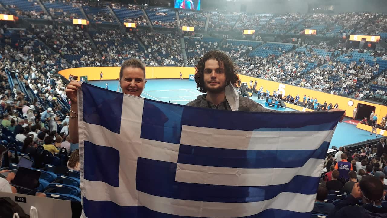 Greeks at the 2022 Australian Open. 