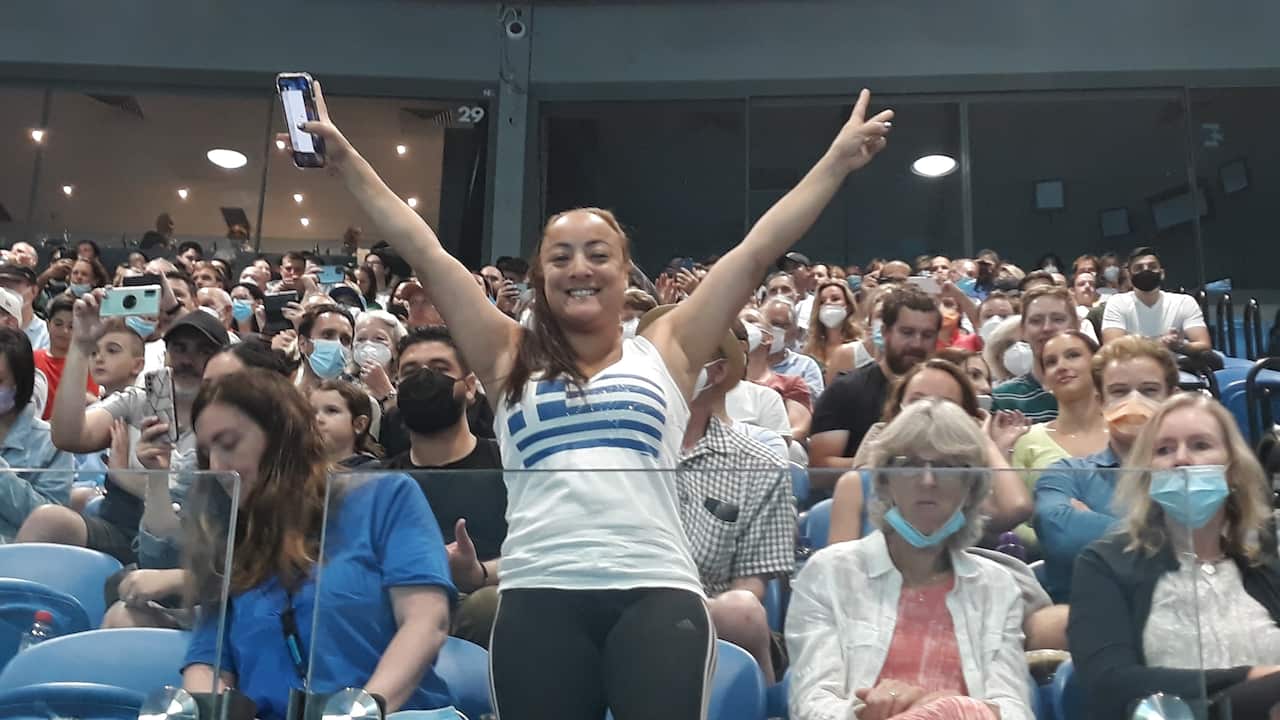 Greeks at the 2022 Australian Open. 