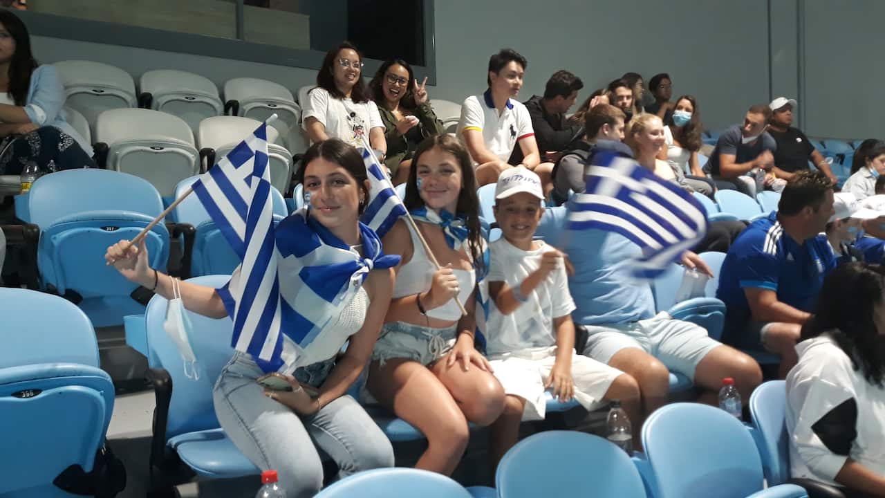 Greeks at the 2022 Australian Open. 