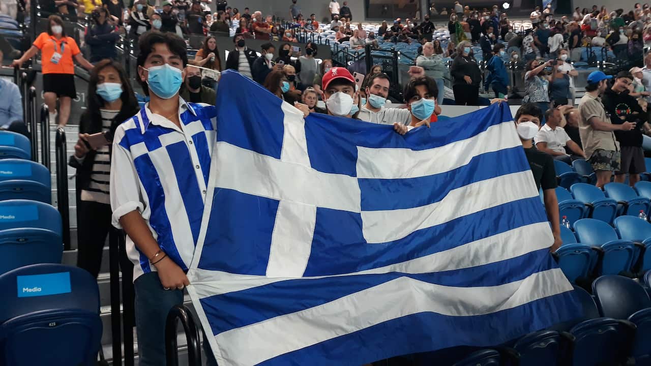 Greeks at the 2022 Australian Open. 