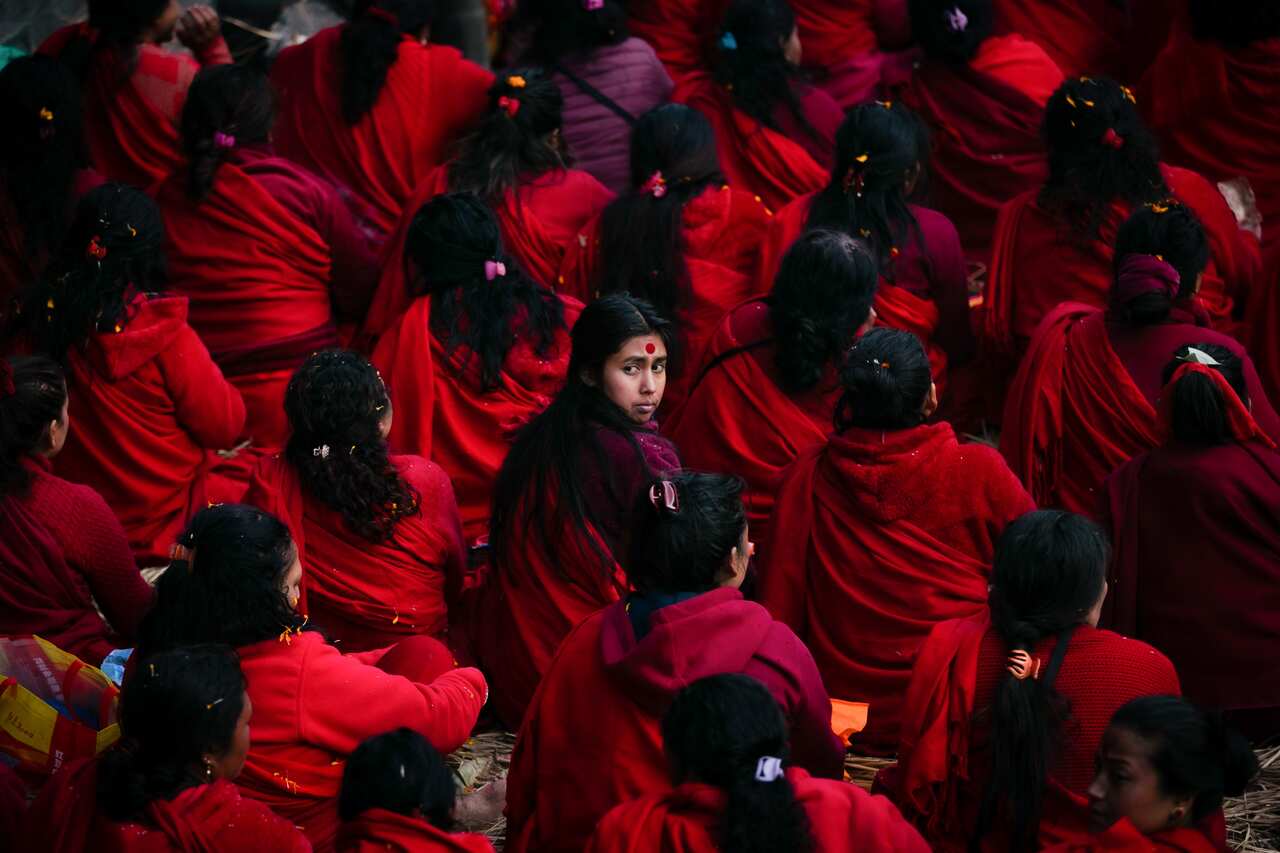During this month-long festival, devotees recite Holy Scriptures dedicated to Hindu goddess Swasthani and Hindu God Lord Shiva. Unmarried women pray to get a good husband while those married pray for the longevity of their husbands by observing month long
