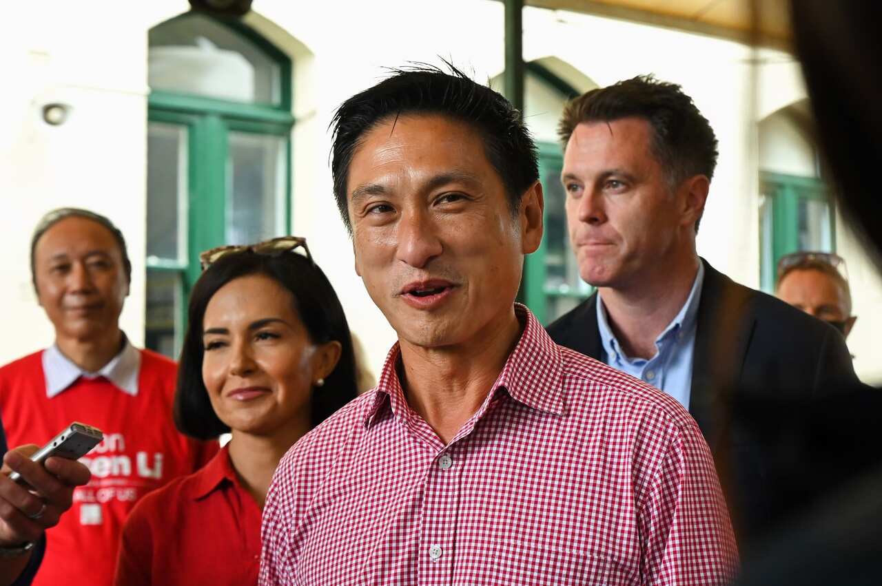 Labor candidate Jason Yat-Sen Li