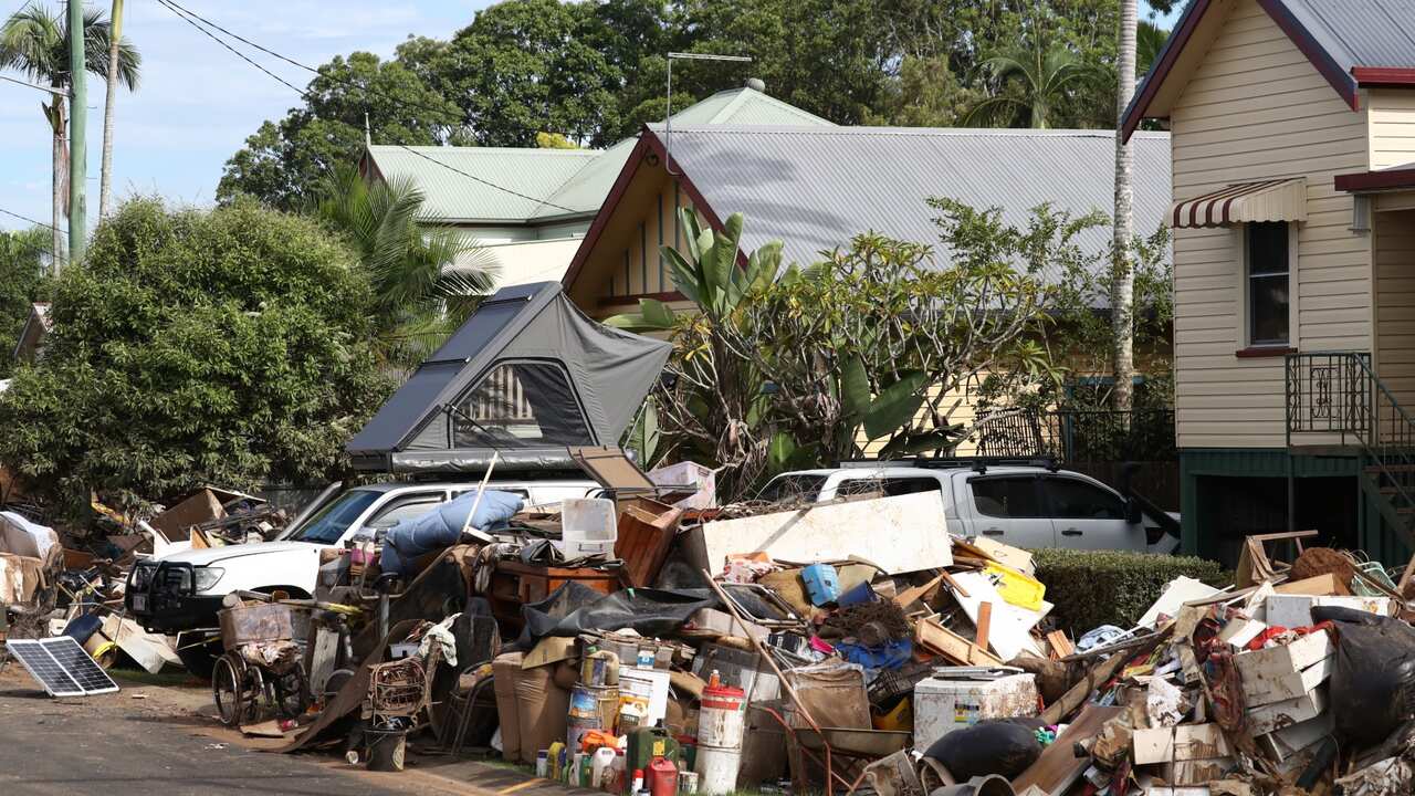 Scenes in South Lismore, NSW, Wednesday , March 9, 2022. 