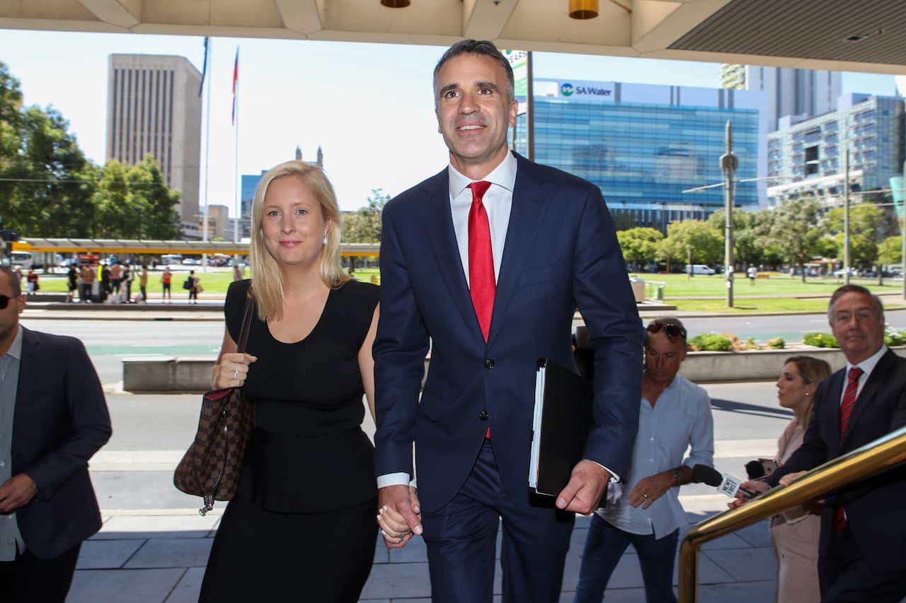 Newly-elected South Australian Premier Peter Malinauskas 