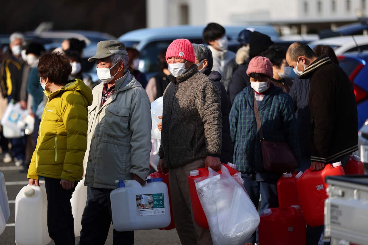 earthquake in Fukushima