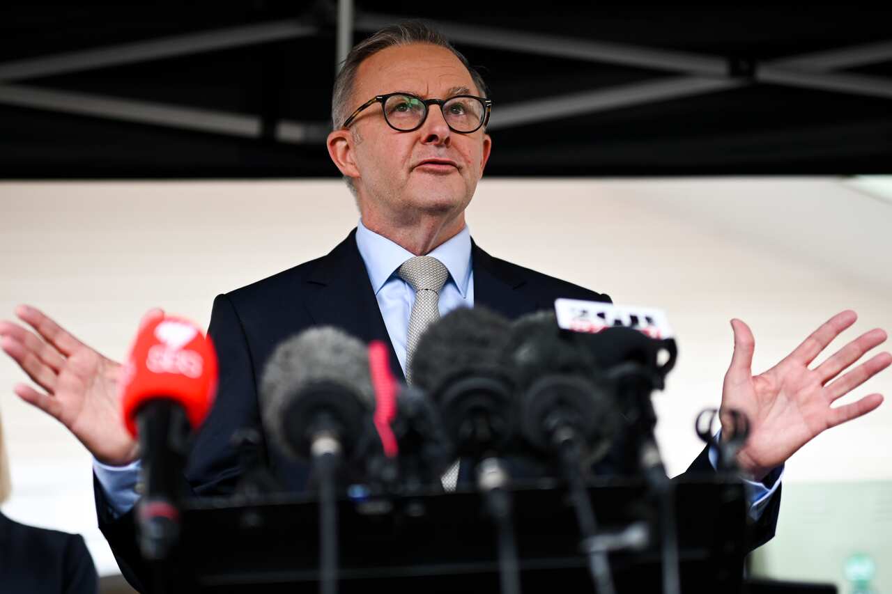 工黨領袖艾巴尼斯今天仍在塔州進行競選活動