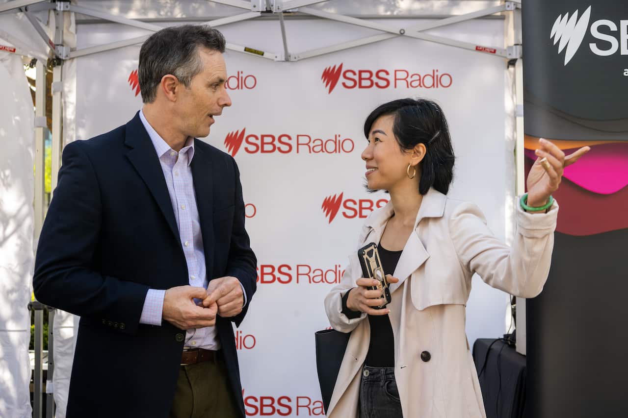 The SBS Election Exchange roadshow visited eight locations over a number of weeks. 