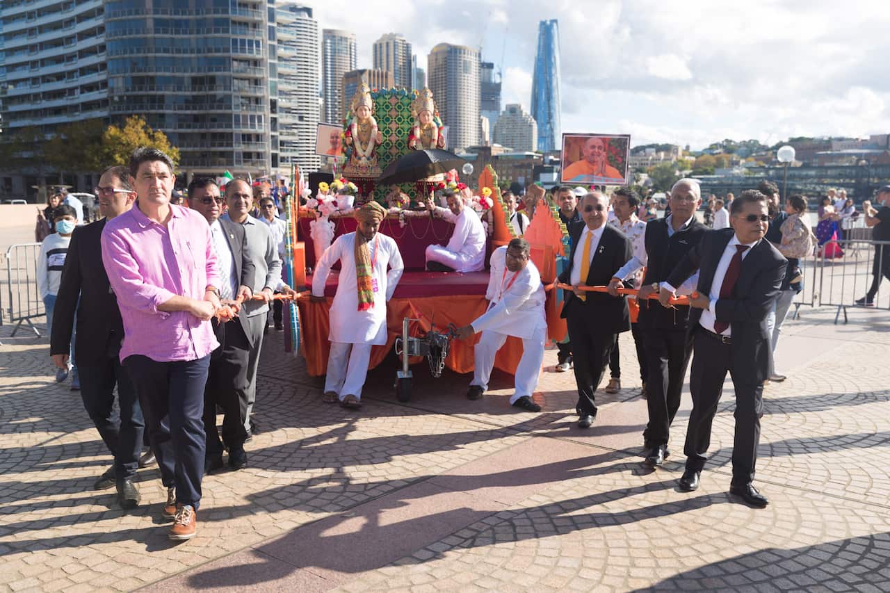 Cultural event organised at the Sydney Opera House
