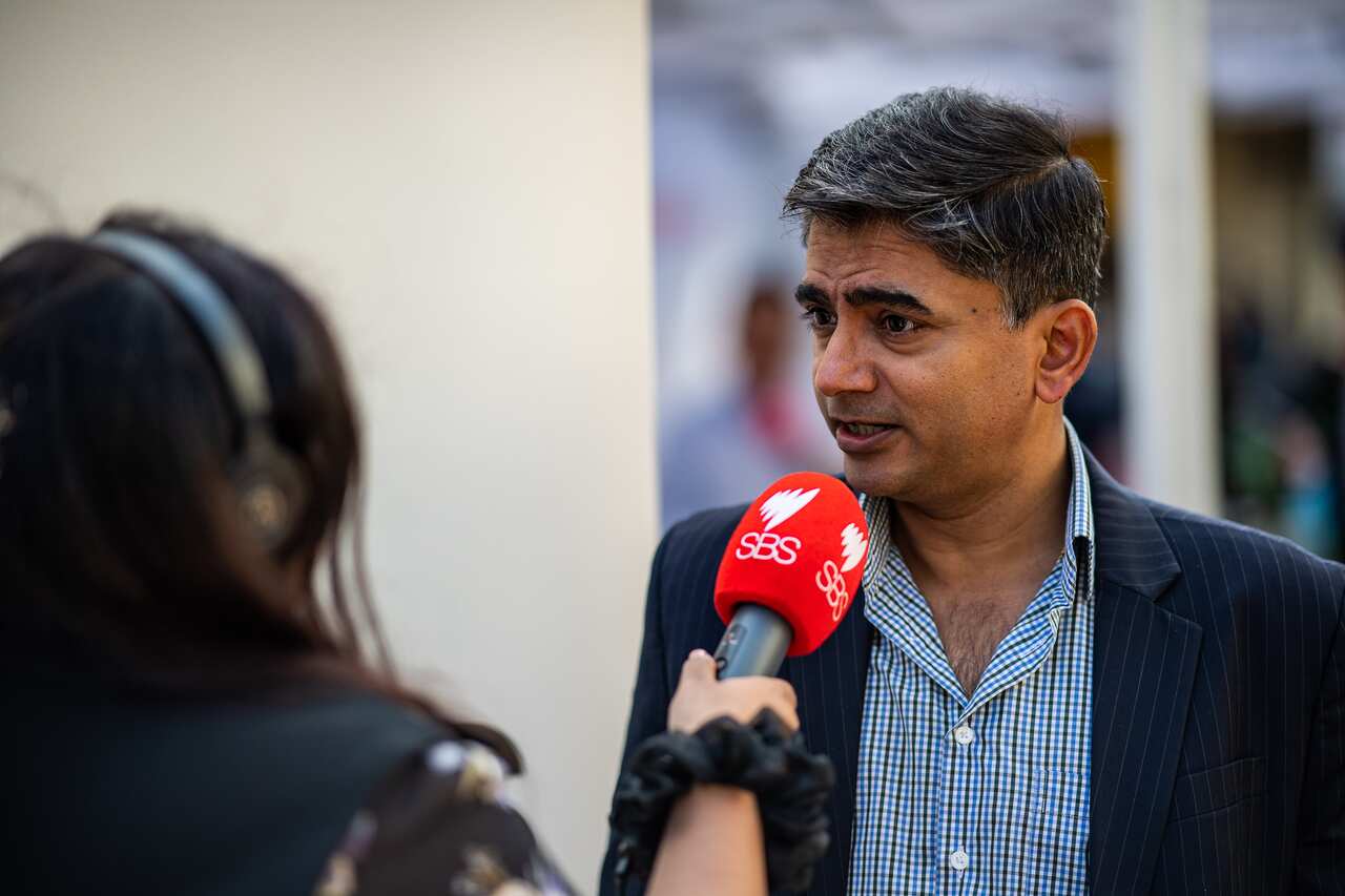 Gary patni at SBS Elextion Exchange.