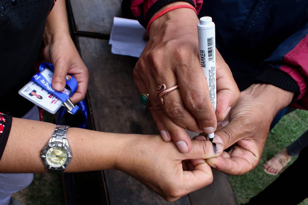 Preperation of local election in nepal is all set.