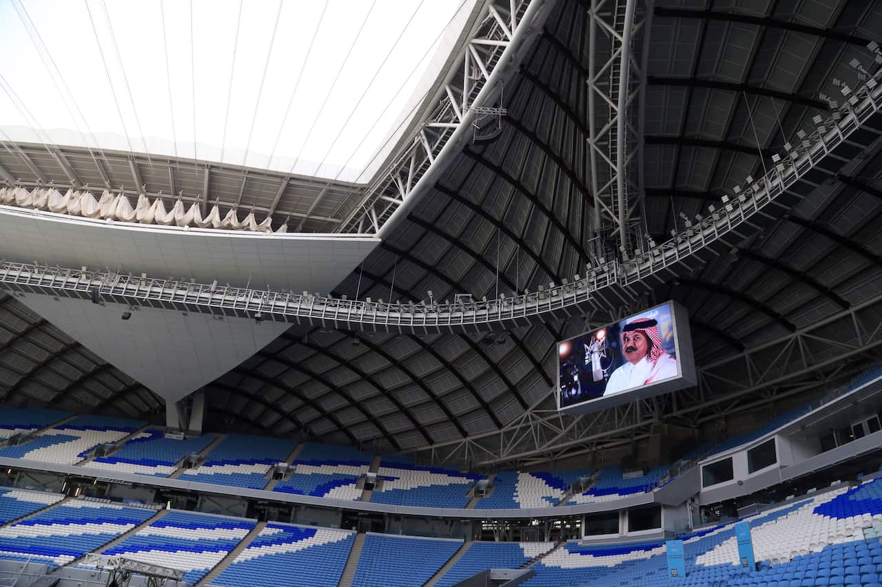 General view of the Al Janoub Stadium, one of the eight venues to host the FIFA World Cup 2022 in Qatar