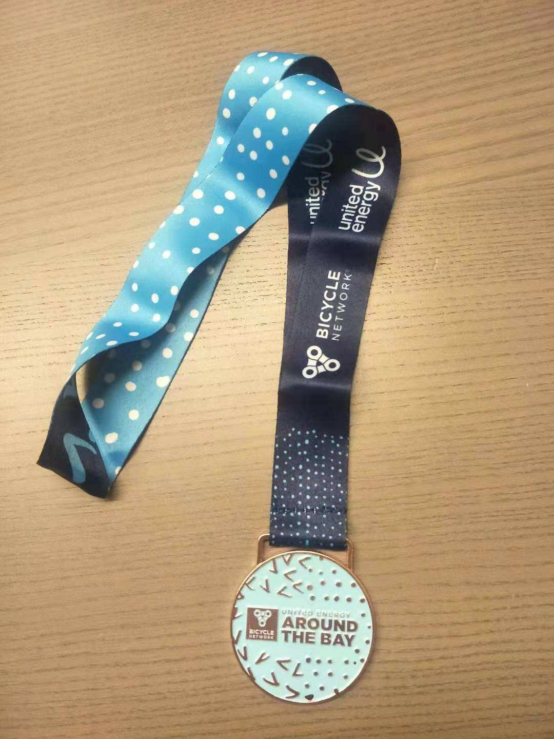 Medal won at the Around the Bay event