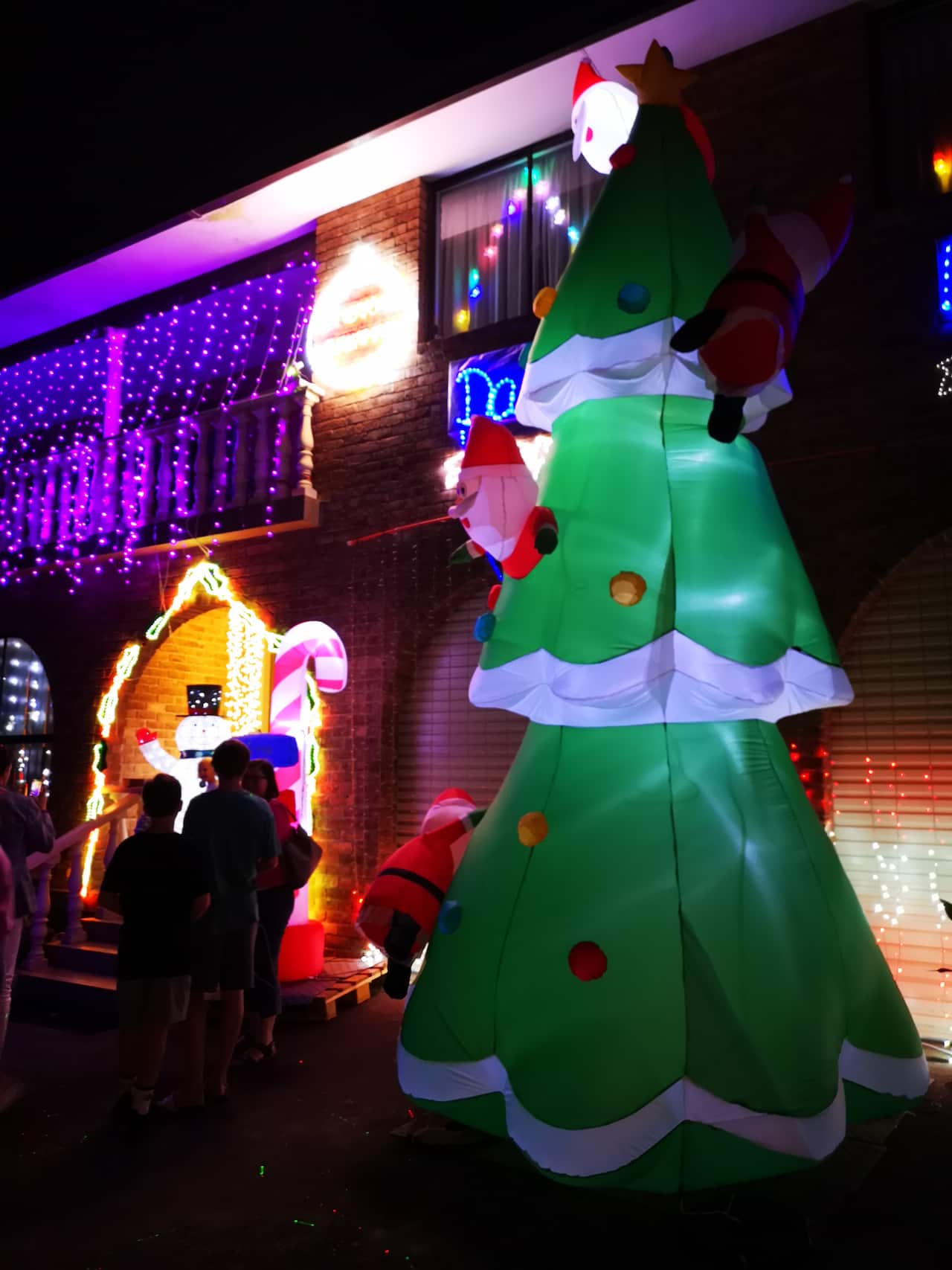 Borgins Street Christmas lights