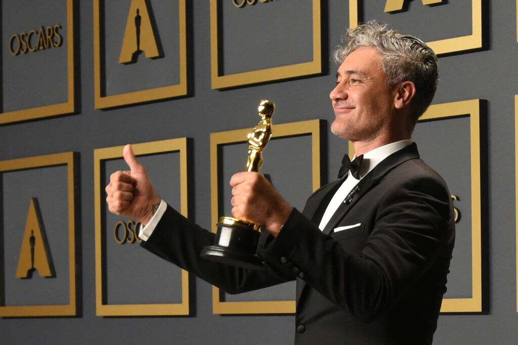 Taika Waititi wins Best Adapted Screenplay at the Oscars 2020