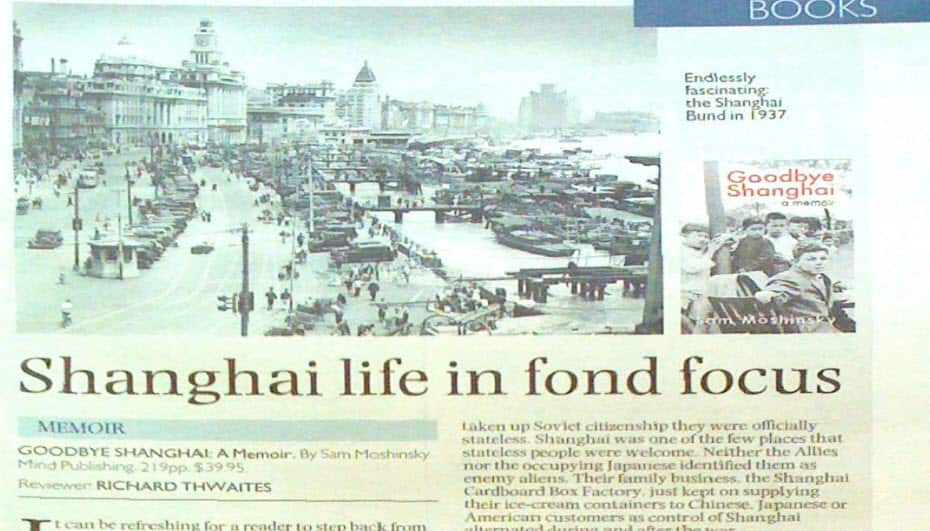 Goodbye Shanghai 