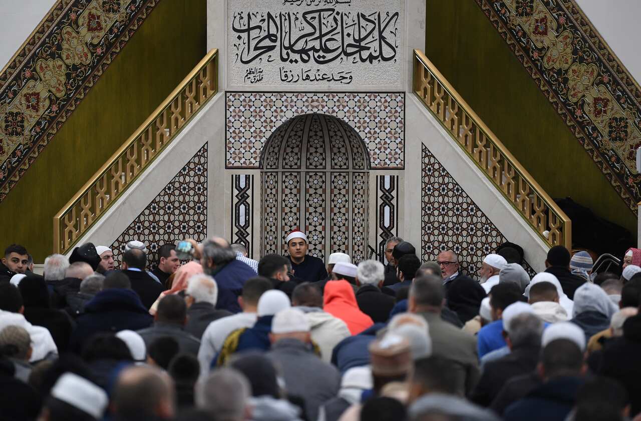 The Lakemba Mosque in Sydney.