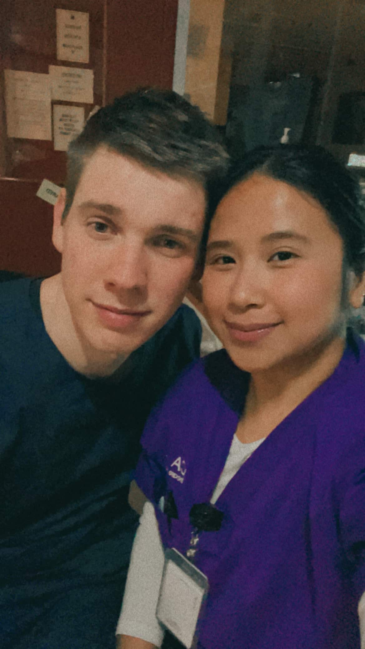 Rural and remote nurses Irish kaye and Sean