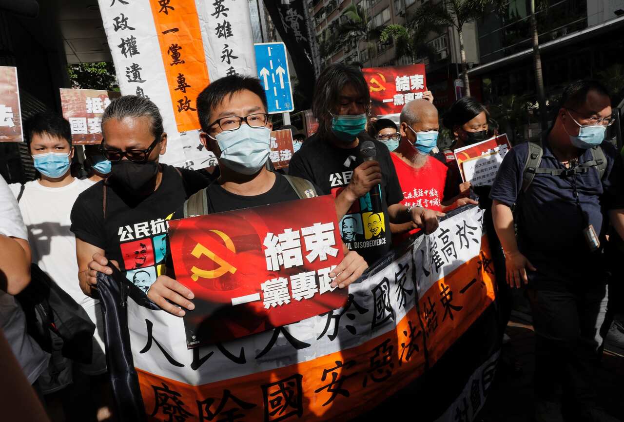 Many Hong Kongers disapprove of the security law being imposed on Hong Kong yet, leader of Hong Kong says it's the 'most important' development since the handover.