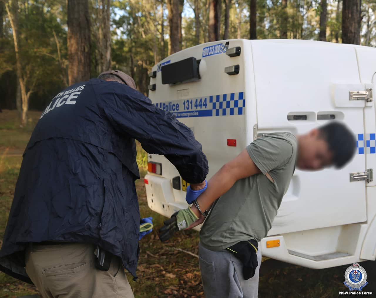 Six men, all Vietnamese nationals, were arrested at a property in Minimbah on Thursday