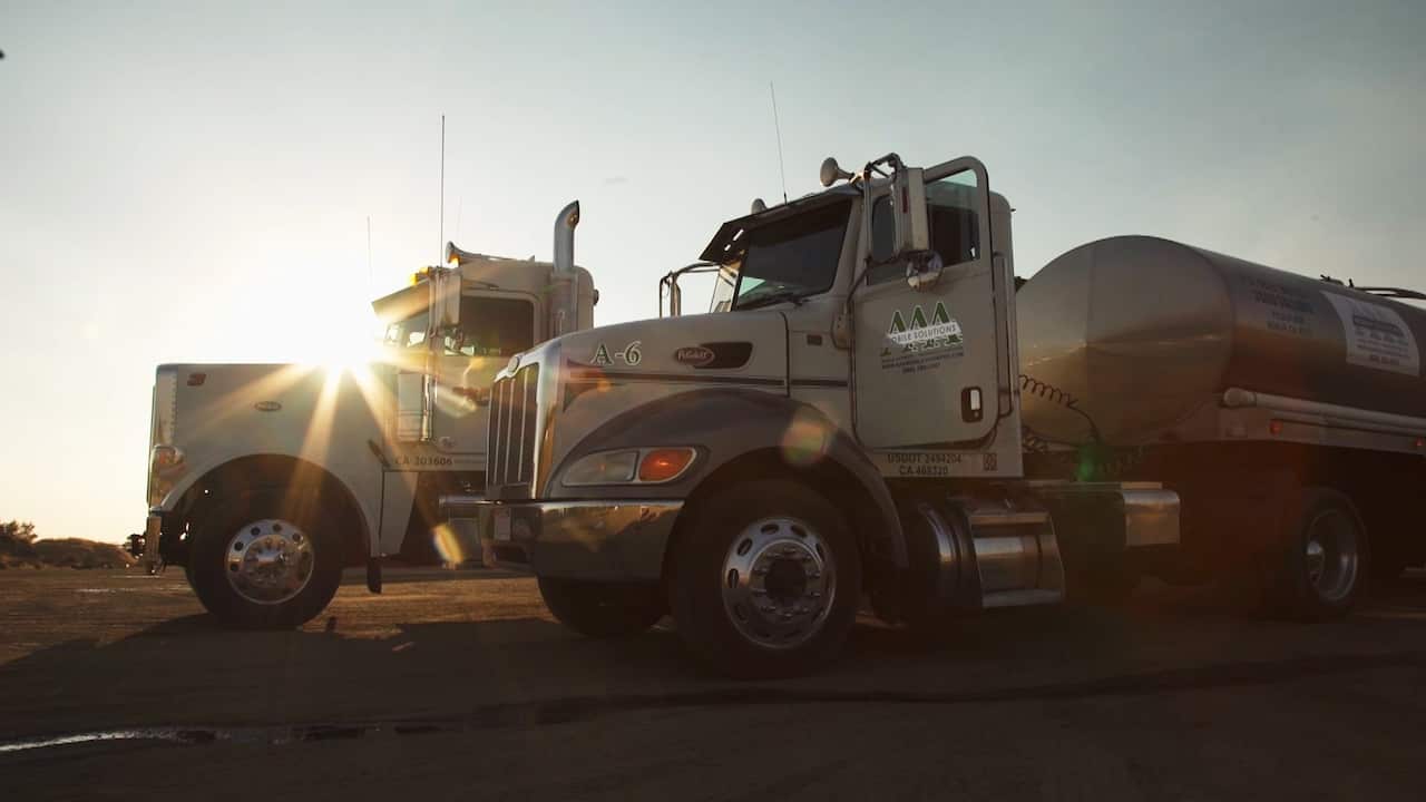 In many towns across rural California, drinking water is delivered in tanker trucks.