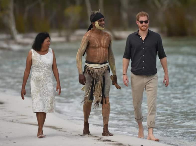 Fraser Island, Prince Harry