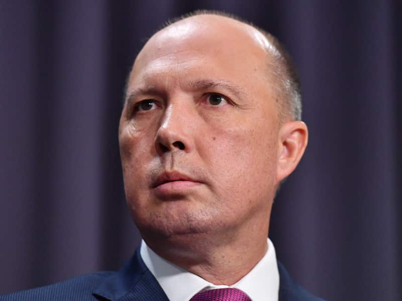 Immigration Minister Peter Dutton