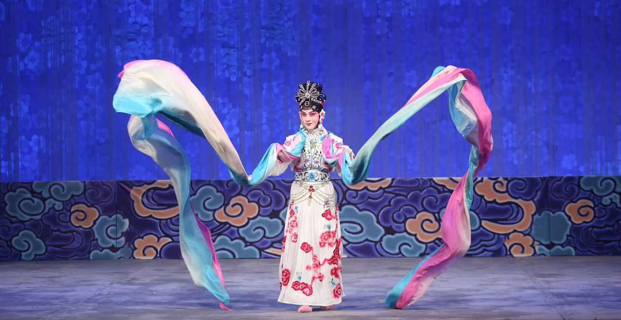 中国京剧舞台青年男旦领军人物之一牟元笛舞台照