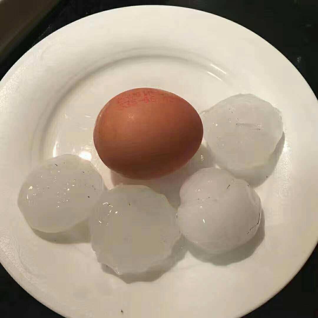 Melbourne hail storm 19 Dec 2017