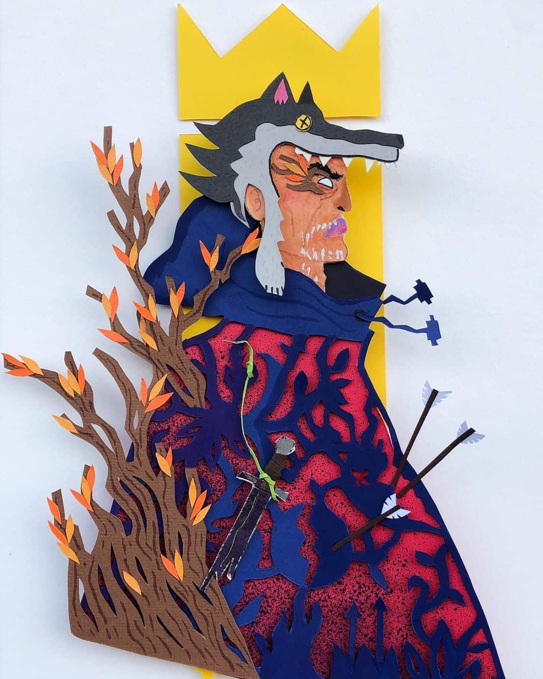 manny sison, paper art