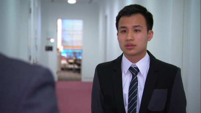 Hong Kong pro-democracy activists are pushing for human rights clauses to be included in a free trade deal between Australia and Hong Kong. 