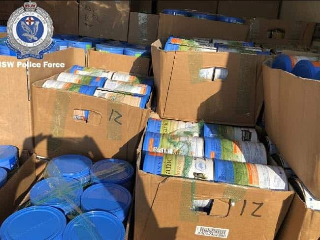 Police allege the formula was sold overseas.