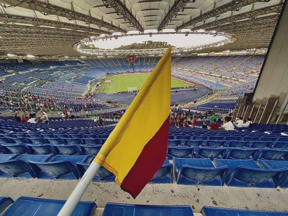 Allo stadio Olimpico c'erano 27mila paganti per il debutto della Roma di Mourinho