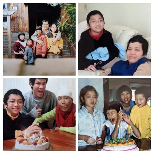 Những ký ức về vơ khi còn sống là động lực để ông Bình gánh hai trách nhiệm làm cha và mẹ.