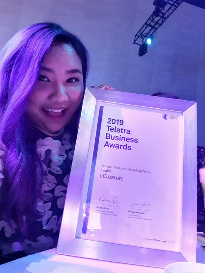 Shaye and her awards