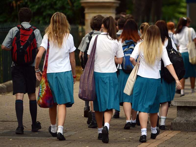 School students in Brisbane