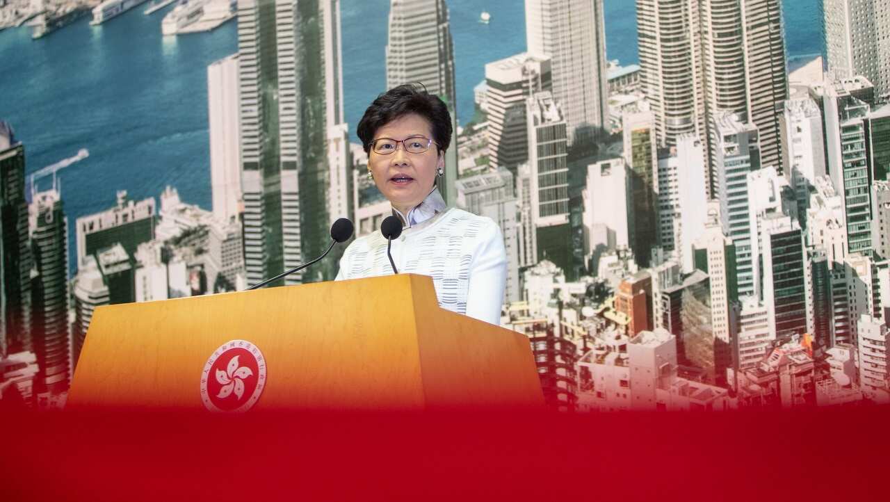 Hong Kong's Chief Executive Carrie Lam delayed a controversial China extradition bill on Saturday after recent protests.
