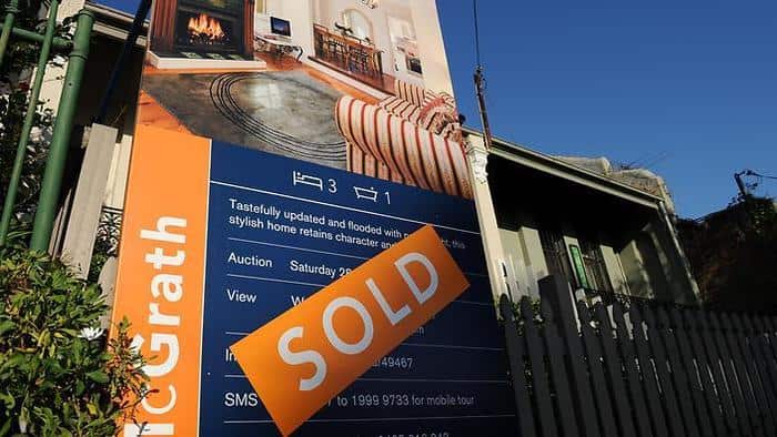 Home sold at auction