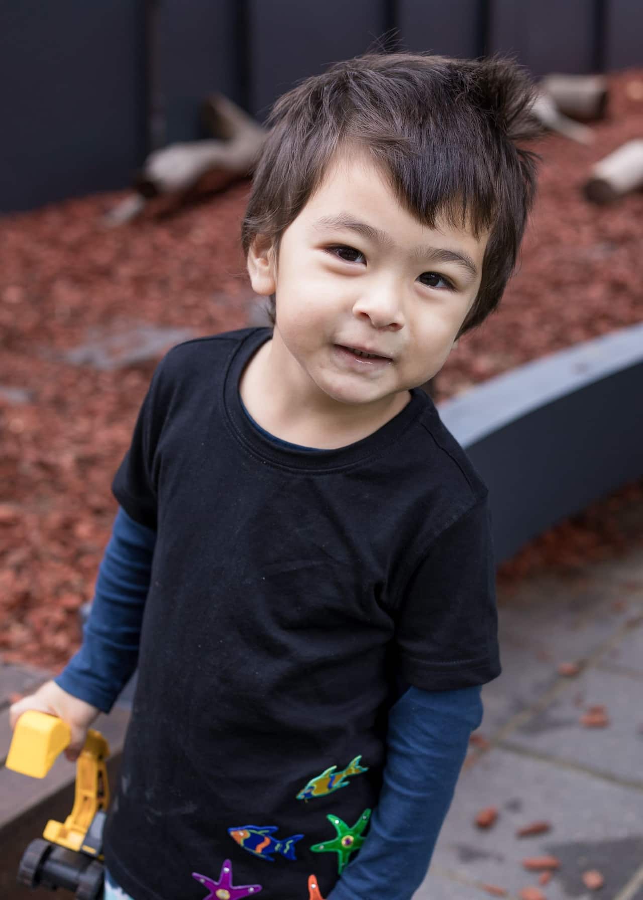 2-year-old Kai was born with Hirschsprung's disease.  His Japanese mother Mari Suzuki hopes she can spread an understanding of the disease widely.