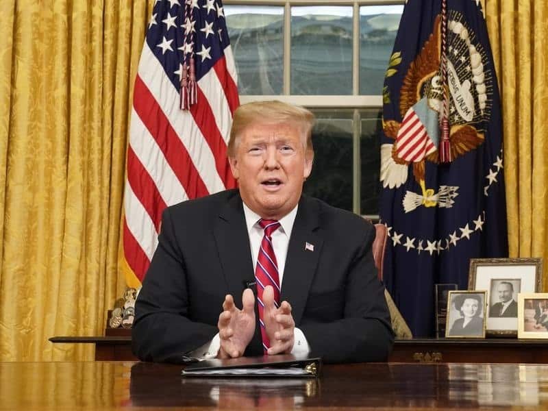 US President Donald Trump