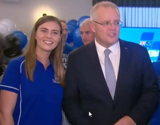 Liberal Staffer Brittany Higgins.