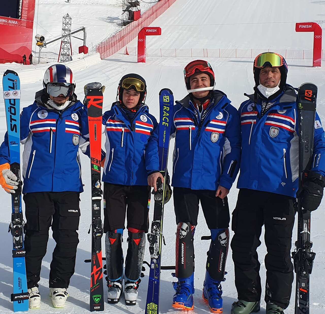 Thai team in Winter Olympic 2022, China