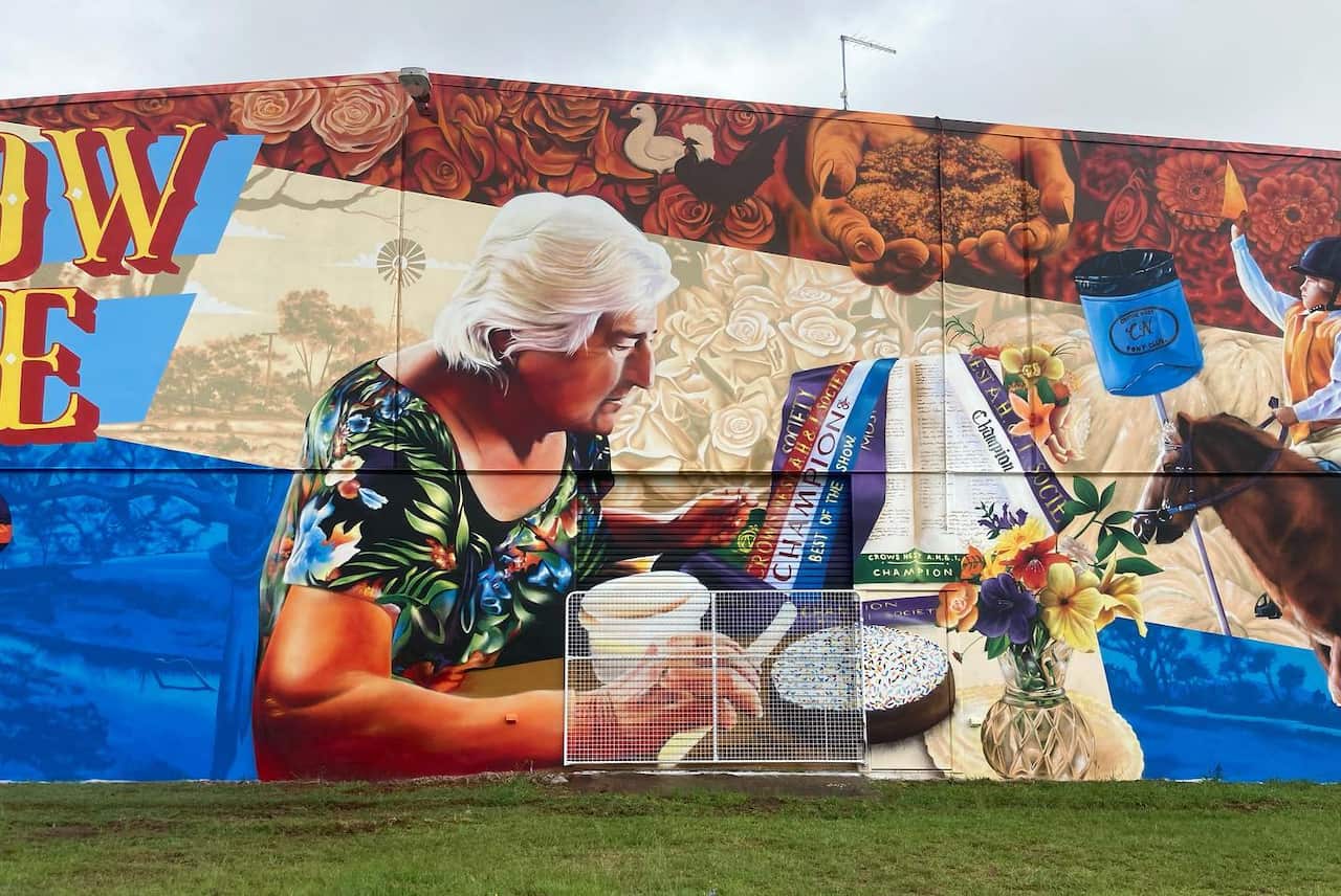 Murals for the Showgrounds in Crows Nest, QLD. 