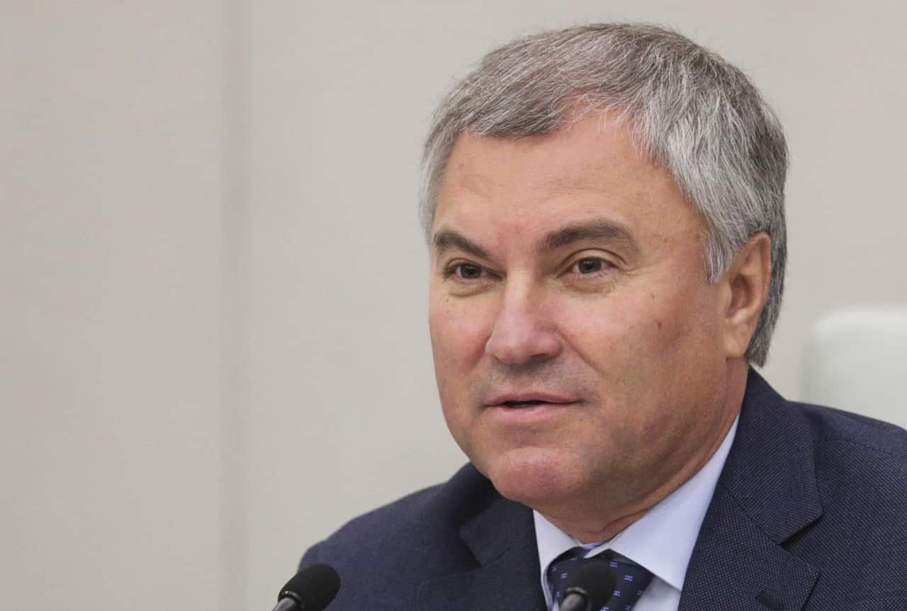 Russian State Duma Chairman Vyacheslav Volodin.
