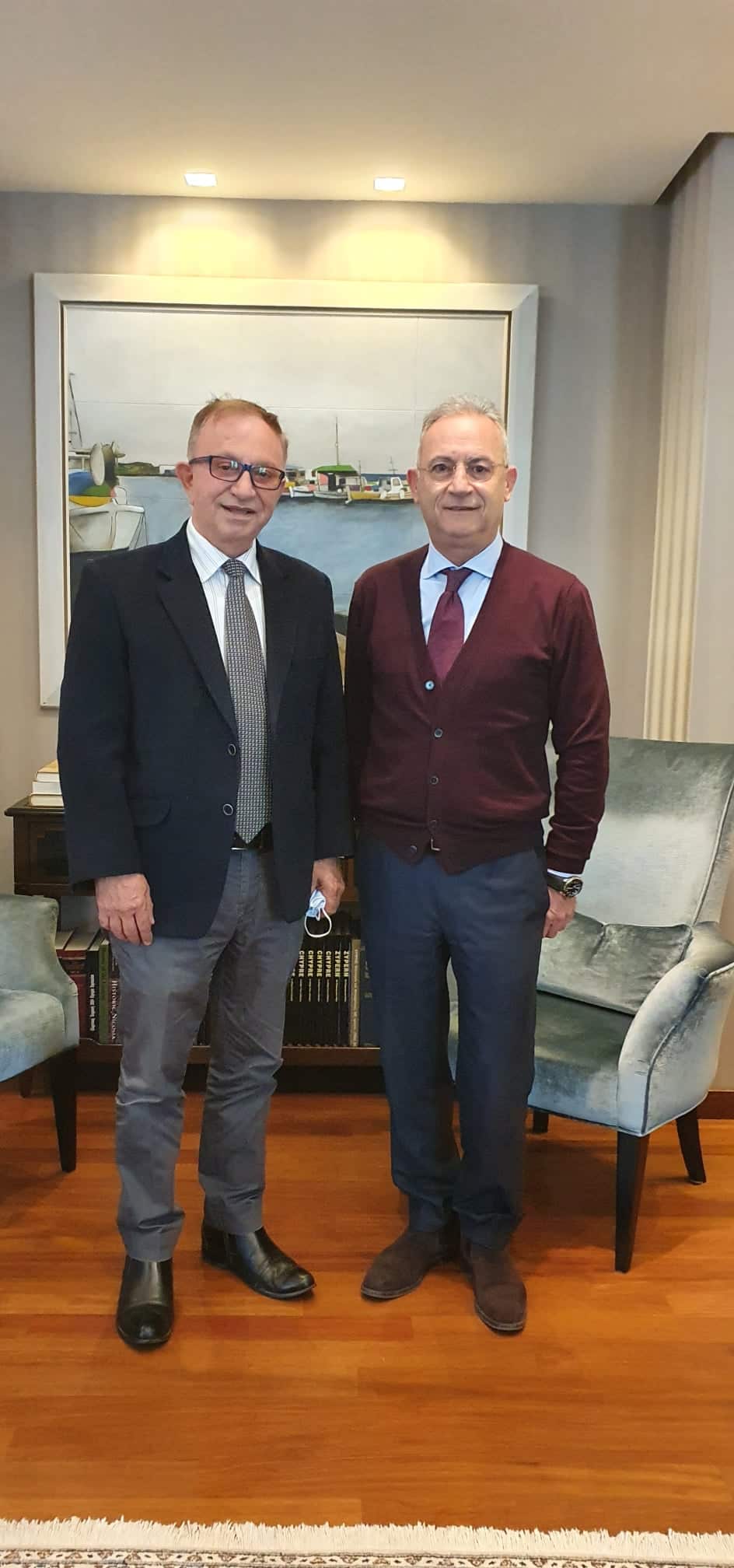 Theo Theophanous, Averof Neophytou. 